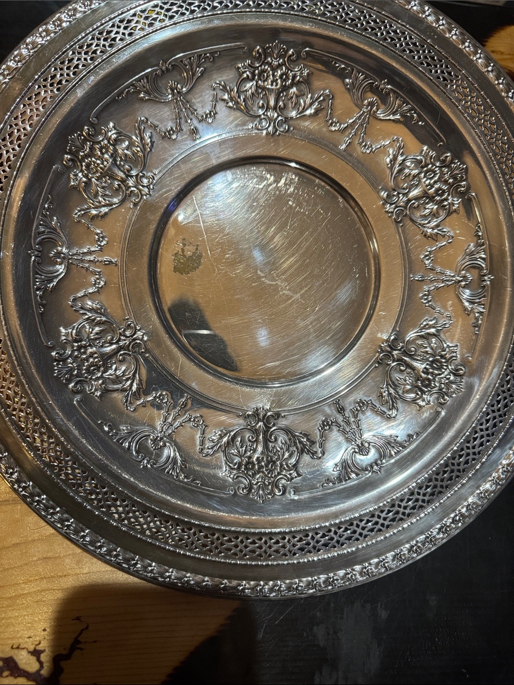 Decorative Silver-Plated International Silver Company Model #121 - Picture 4 of 4
